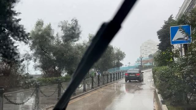 Ялта. По Гоголя от Таврической ул., набережная, Коммунаров ул. 25.01.2026. Крым. Crimea. Yalta. смотреть онлайн