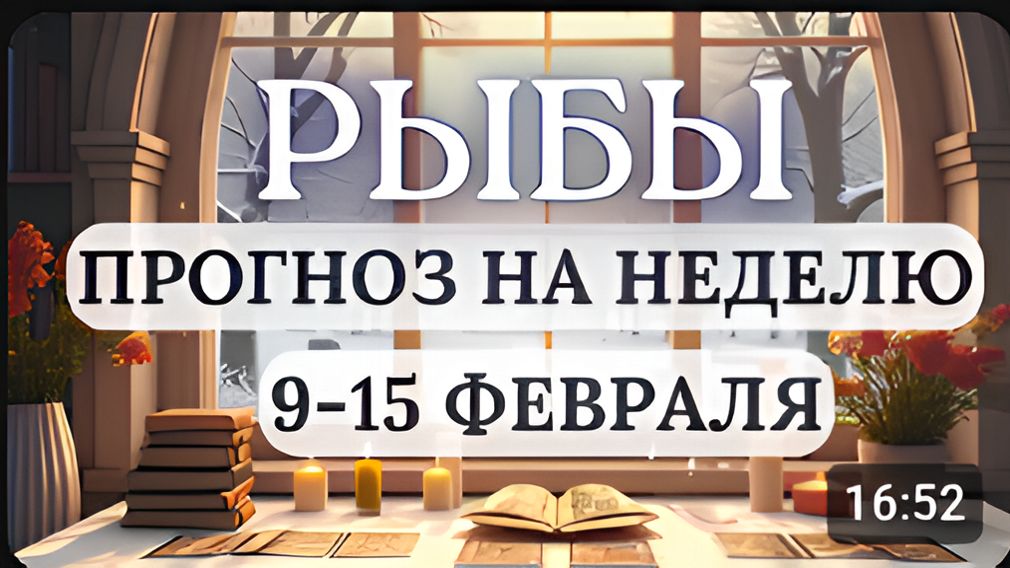 РЫБЫВАС ЖДЕТ СЛОЖНАЯ НО ИНТЕРЕСНАЯ НЕДЕЛЯ ЖДИТЕ ОЗАРЕНИЙ ГОРОСКОП НА НЕДЕЛЮ С 9 ПО 15 ФЕВРАЛЯ