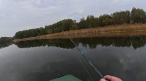 РЫБАЛКА НА БОЛЬШИЕ ПРИМАНКИ В ГЛУБОКОМ ЛЕСНОМ ОЗЕРЕ! Осенняя рыбалка на щуку 2025