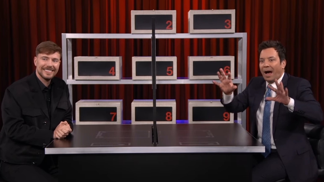 Ящик лжи» с MrBeast | Вечернее шоу с Джимми Фэллоном смотреть онлайн