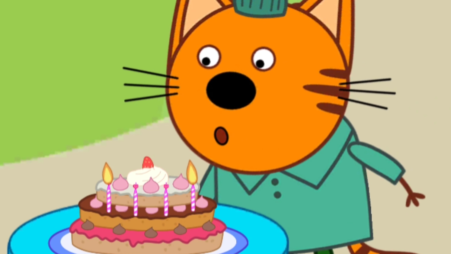 ТРИ КОТА. МУЛЬТФИЛЬМ ИГРА. НОВАЯ СЕРИЯ. ДЕНЬ РОЖДЕНИЯ. ИГРЫ ПО МУЛЬТИКАМ смотреть онлайн