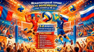 Турнир по волейболу среди юношей до 16 лет | День 3-й | 07.02.2026