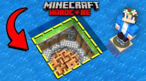 Сделал СЕКРЕТНЕЙШУЮ ПОДВОДНУЮ БАЗУ в Майнкрафт ХАРДКОР!