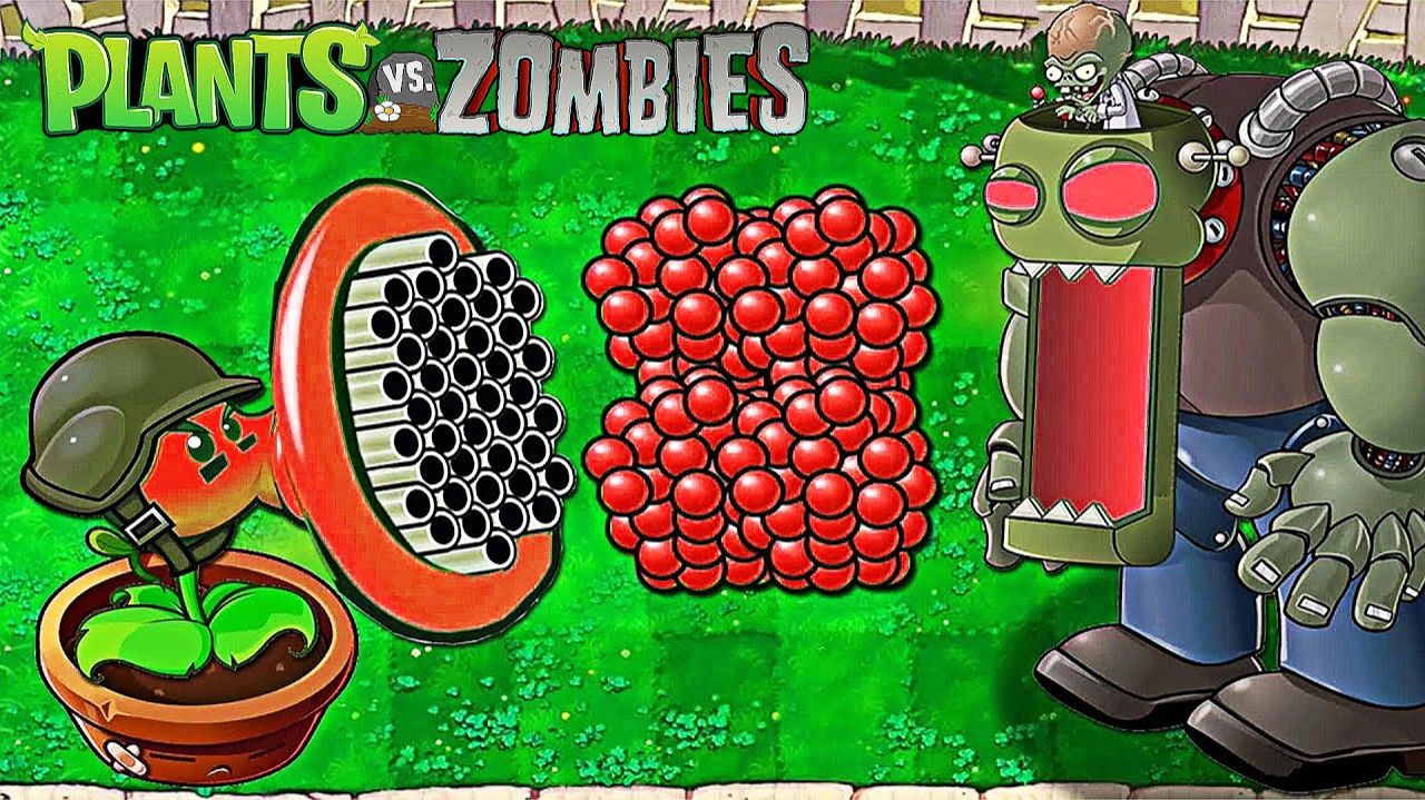 Зомби против растений! Plants vs Zombies ПвЗ PvZ Растения против Зомби смотреть онлайн