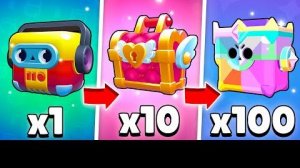 КАЖДАЯ ПОБЕДА ПРОКАЧИВАЕТ МОЙ ЯЩИК В БРАВЛ СТАРС!😨