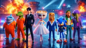 Побег из тюрьмы, Балерина Капучино и Тунг Тунг Сахур.