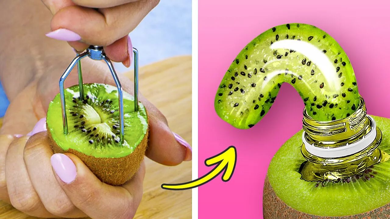 Как чистить и нарезать фрукты и овощи