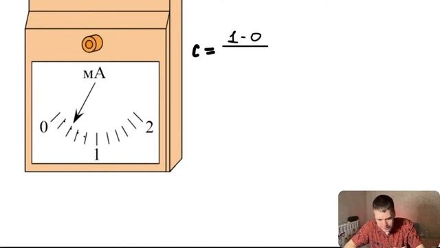 При помощи миллиамперметра измеряется ток в некоторой электрической цепи. Миллиамперметр — №28633