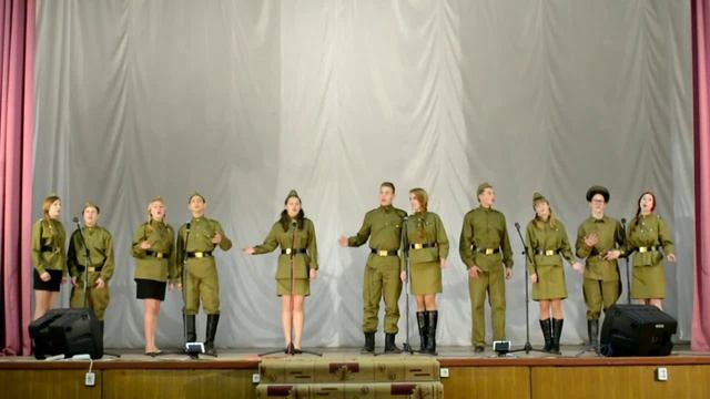 Новое поколение —  Попурри песен военных лет (Фестиваль талантов 2016)