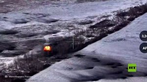 طاقم مدفع من طراز "غياتسينت-سي" يدمر معقلا أوكرانيا في مقاطعة زابوروجيه