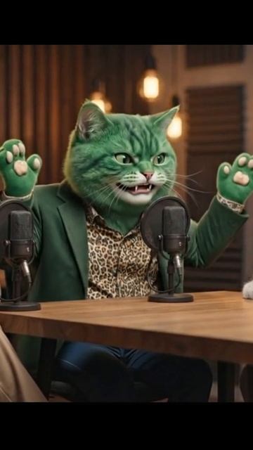 Кожаная завидует подругам Подкаст котов Мимо лотка fanny cat videos #юмор #приколы #котики #психолог