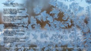 Afanasy Fet "Patterns on the Frosted Glass"  1847