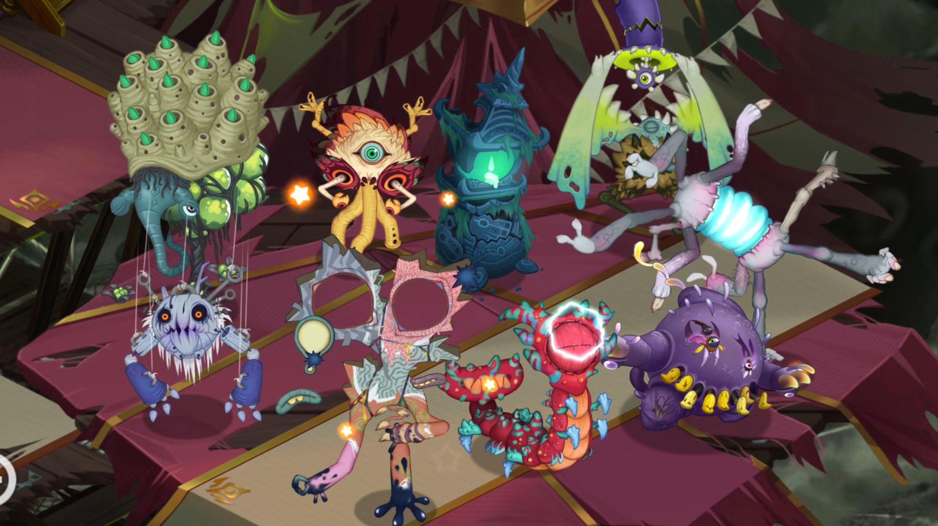 Зеркальный Пара-нормальный Карнавал Минор - полная песня My Singing Monsters