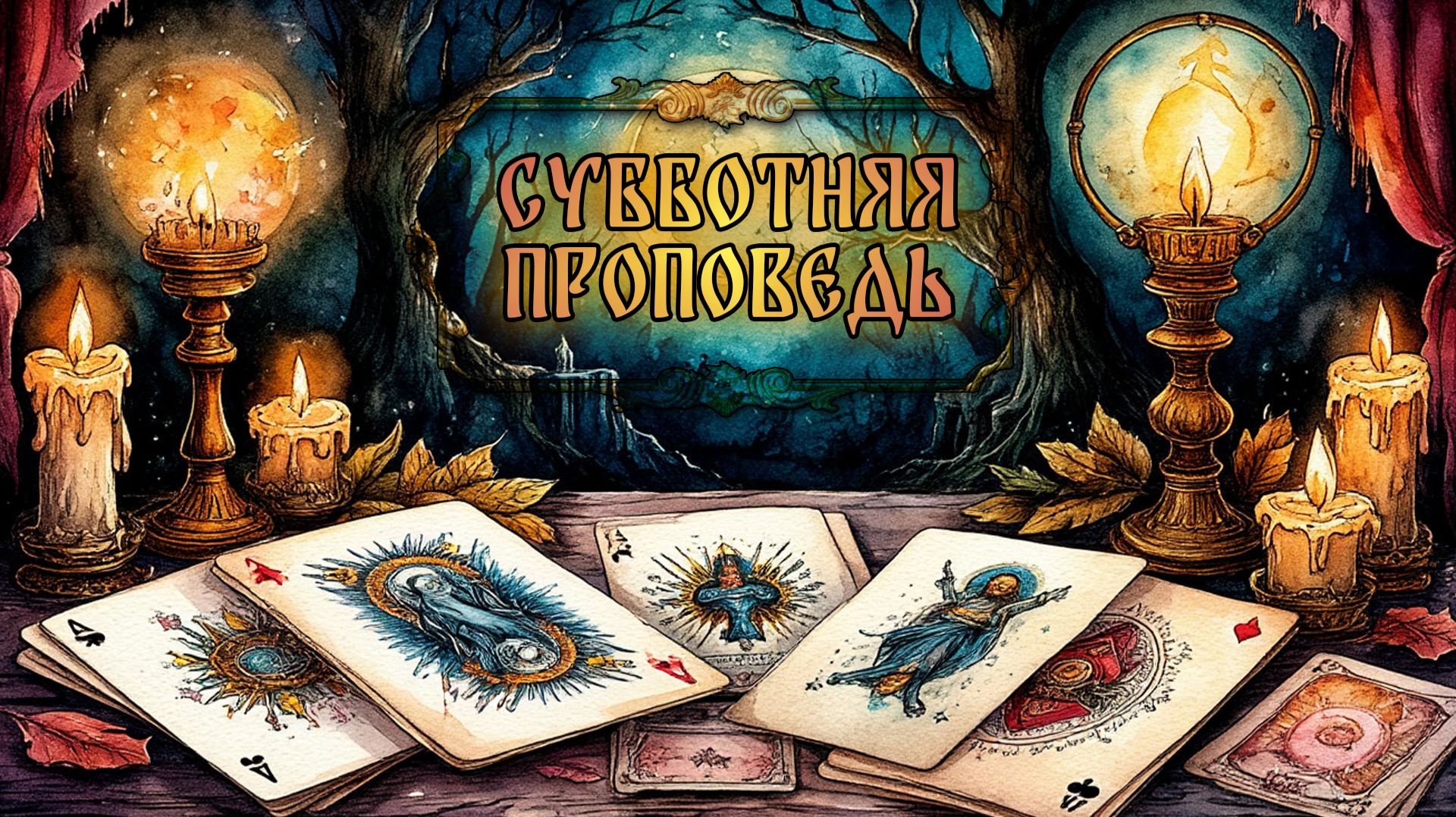 Субботняя проповедь ~ Карты Таро в 2026 году | Твердыня Арканов