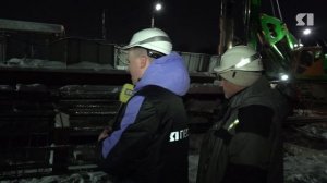 В Ярославле начато строительство второй эстакадной опоры третьего моста через Волгу.