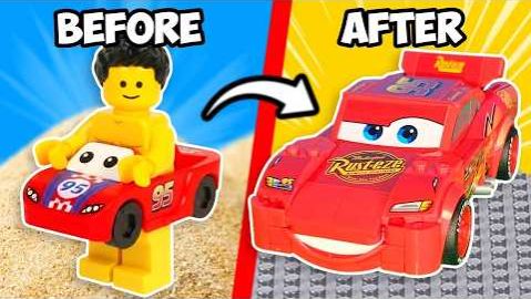 ЛЕГО Распаковываем ВСЕХ персонажей из «Тачек» в LEGO... смотреть онлайн