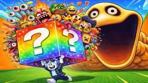 СБЕГИ ОТ ЧЕРВЯ С ЛАКИБЛОКОМ ПОЛНЫМ БРЕЙНРОТОВ! ROBLOX Escape Worm For Lucky Blocks