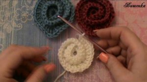 Валентинка, связанная крючком