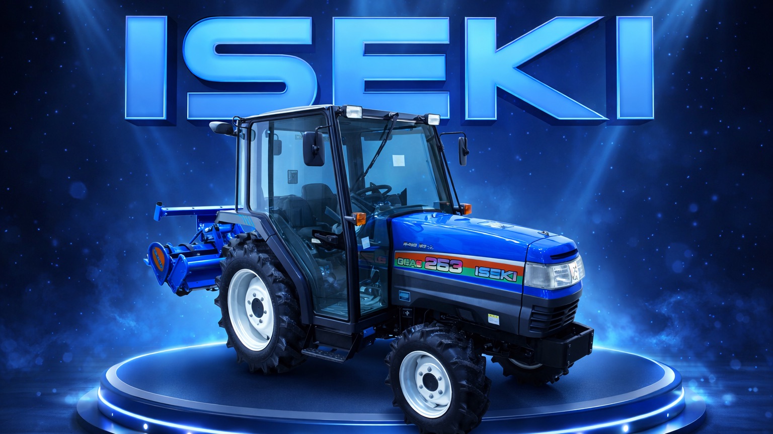 Японский зверь ISEKI GEAS 253 с ПСМ
