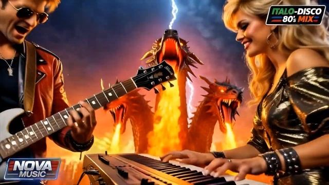 Чёрный дракон (группа Форум)  Танцевальная версия в стиле диско 80-х   Italo-Disco 80s MIX