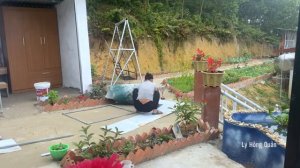 Installing Iron Doors For The Warehouse Taking Care of Livestock and Vagetables in the Farm