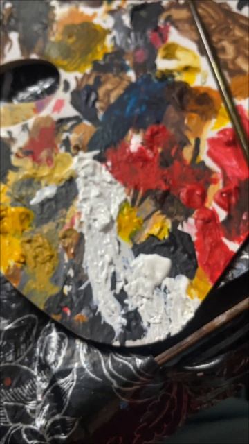 Ты тоже это видишь?👀
#палитра #акрил