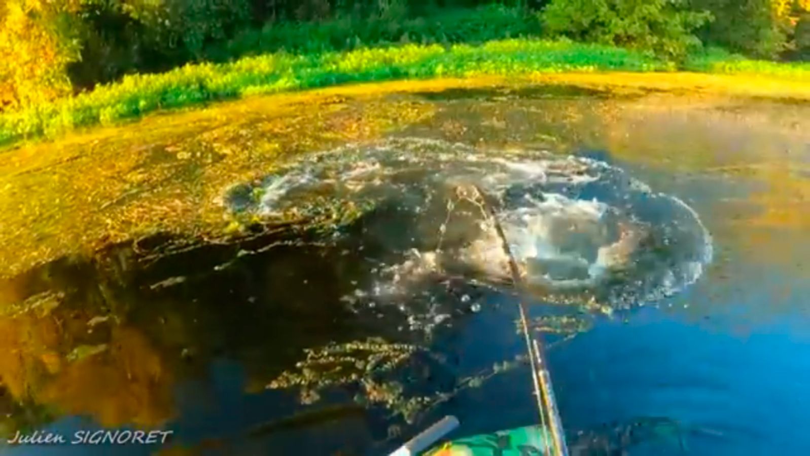 Ловля сома на спиннинг. Сом 2м. 63см. смотреть онлайн