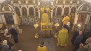 Запись трансляции 7 февраля 17:00. Всенощное бдение