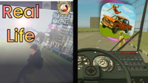 Аварии на ряльных событиях в игре Ваз краш тест симулятор 2 3 часть