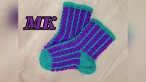 ДЕТСКИЕ НОСОЧКИ СПИЦАМИ (ПОДРОБНЫЙ МАСТЕР-КЛАСС)