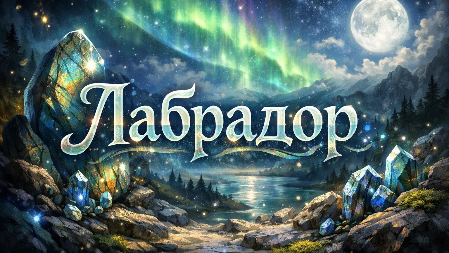 Природные камни «Лабрадор»