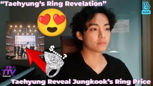 💍Тэхён «ПОДТВЕРДИЛ» стоимость обручального кольца Чонгука в прямом эфире!!
