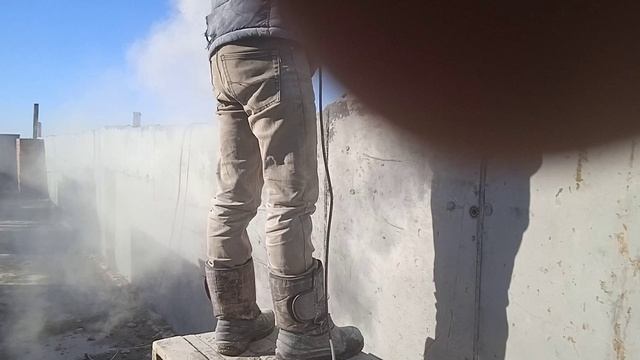 Пилим парапеты