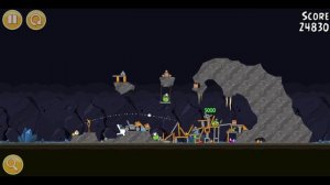 прохождение вторую часть эпизода закопаться и поужинать в игре angry birds