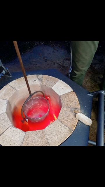 Инжекционная горелка для плавки цветных металлов #самоделки #своимируками #сделайсам #diy