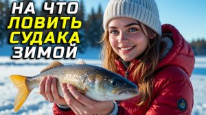 На что ловить судака зимой