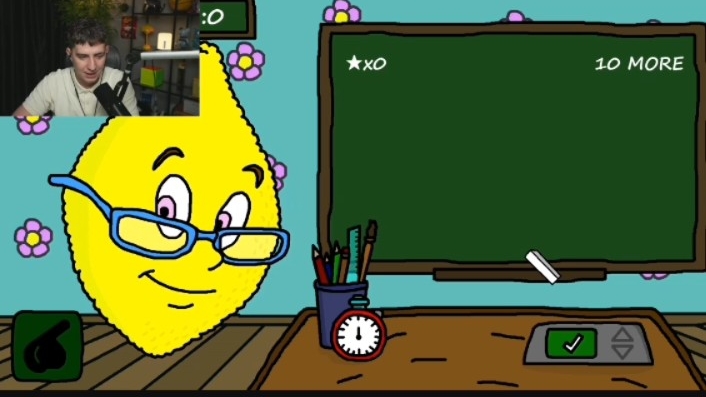 Глент играет в игру MISIS Lemon