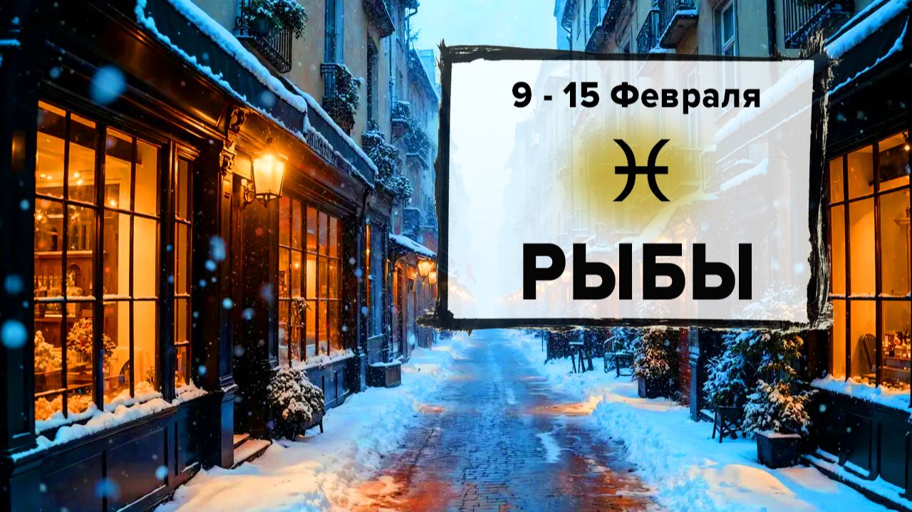 РЫБЫ ♓ 9 - 15 Февраля 2026 | Расклад таро на неделю для знака Зодиака Рыбы смотреть онлайн