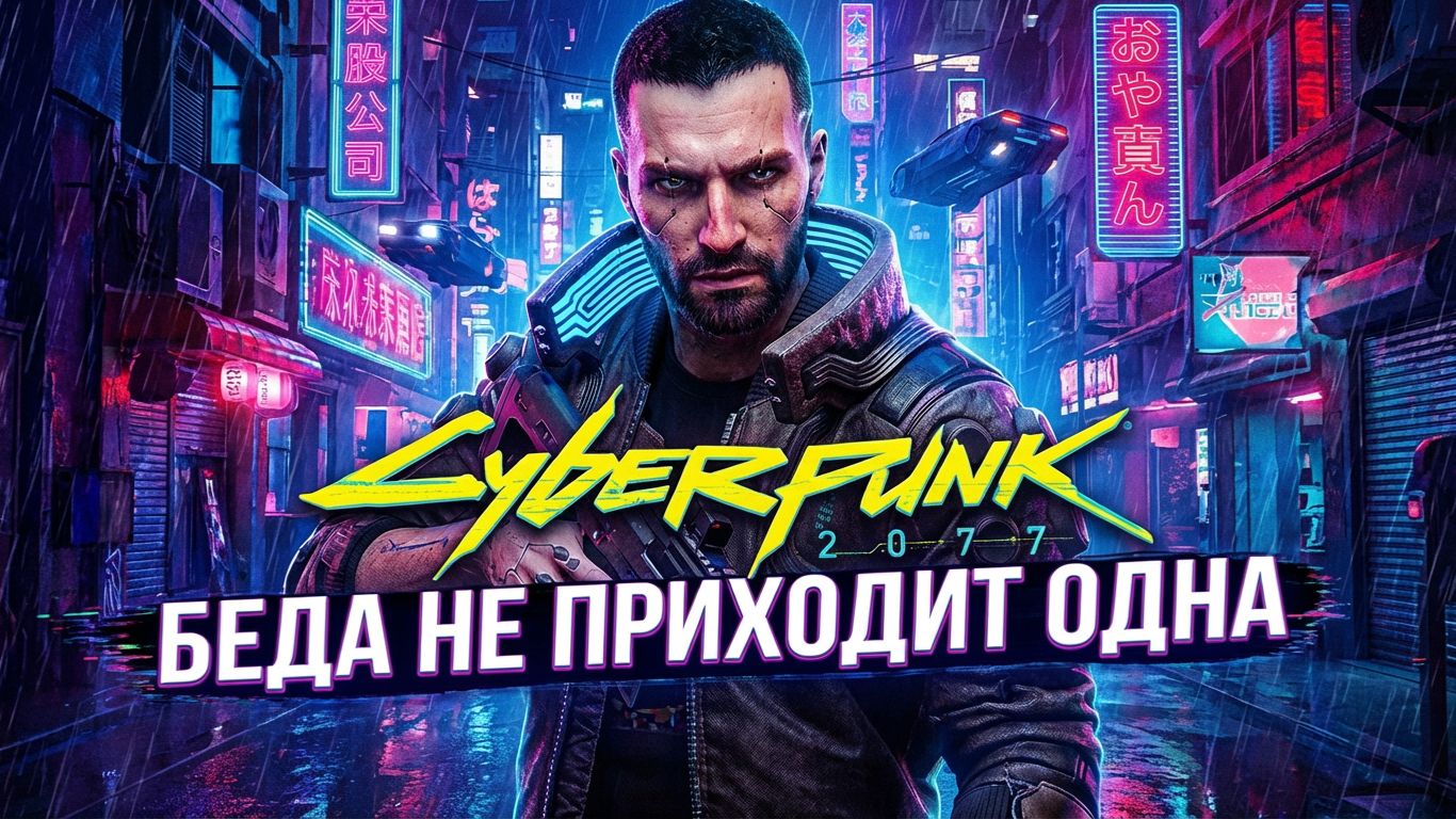 Cyberpunk 2077 - Беда не приходит одна [Игрофильм] смотреть онлайн
