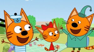 Три Кота Мультфильм | Учим Цвета | Три Кота Мультик Смотреть | Развивающая Игра