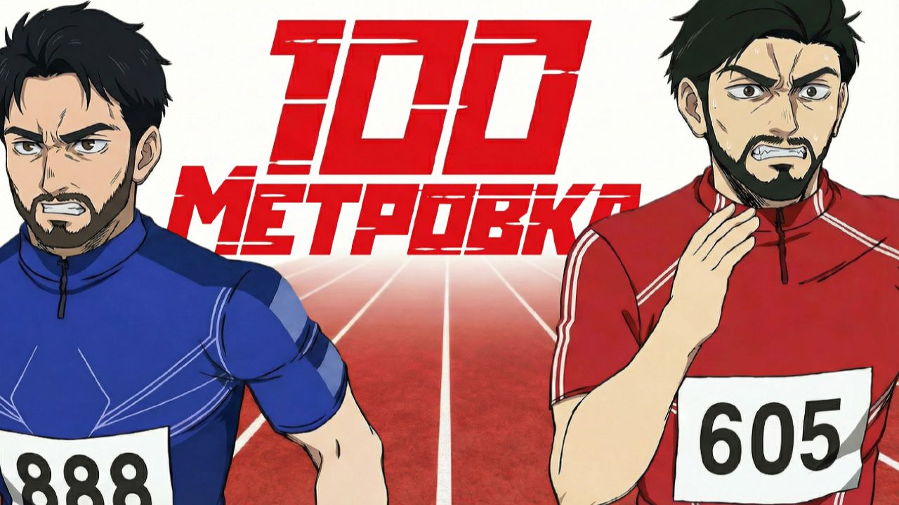 «Стометровка» — лучшее спортивное аниме последних лет | Hyakuemu / 100 Meters