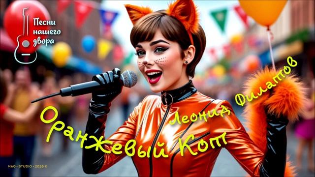 Оранжевый Кот Orange Cat