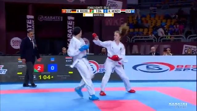 Кумите H. Ridel (Германия) – H. Hendy (Египет)