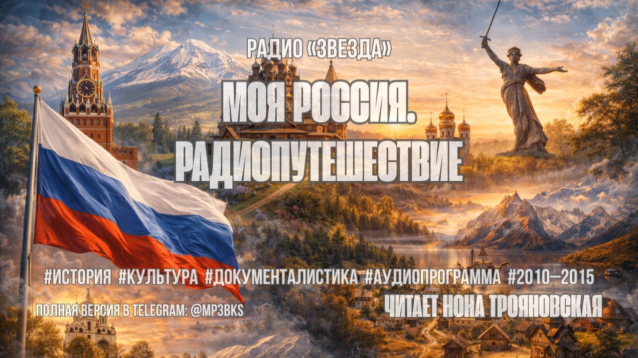 Аудиокнига. Радио «Звезда» — «Моя Россия. Радиопутешествие»
