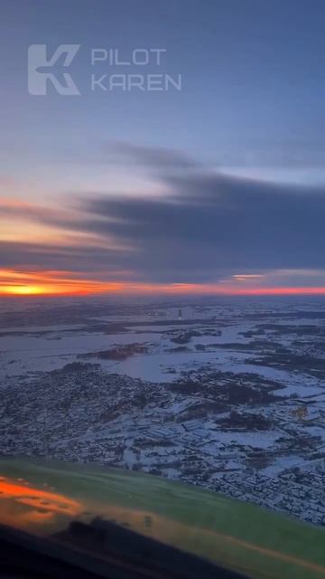 Вид с самолета при посадке с Новосибирске. смотреть онлайн