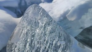 Красивый лёд