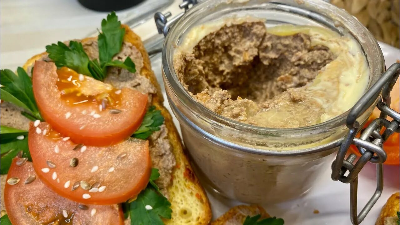 🔥 Домашний печёночный паштет ⏰ – 50 мин. 🔥 Домашний печёночный паштет ⏰ – 50 мин.