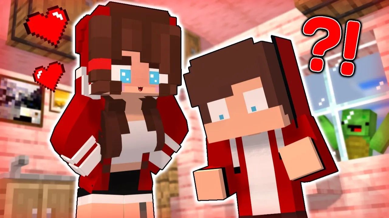 Джей Джей стал умным ребенком?! Майнкрафт Мультик смотреть онлайн