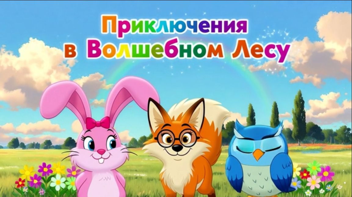 детский мультик для малышей. приключения в волшебном лесу смотреть онлайн