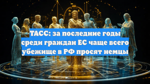 ТАСС: за последние годы среди граждан ЕС чаще всего убежище в РФ просят немцы
